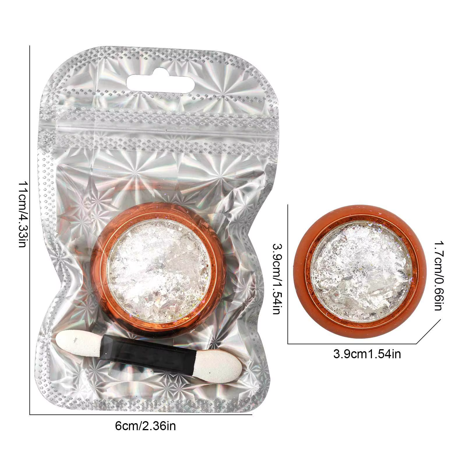 2025 Nail Art décoration Super paillettes