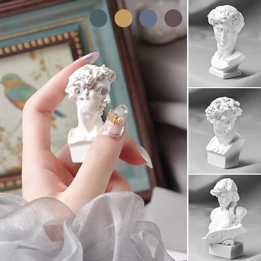 Mini Statue artistique pour Nail Art