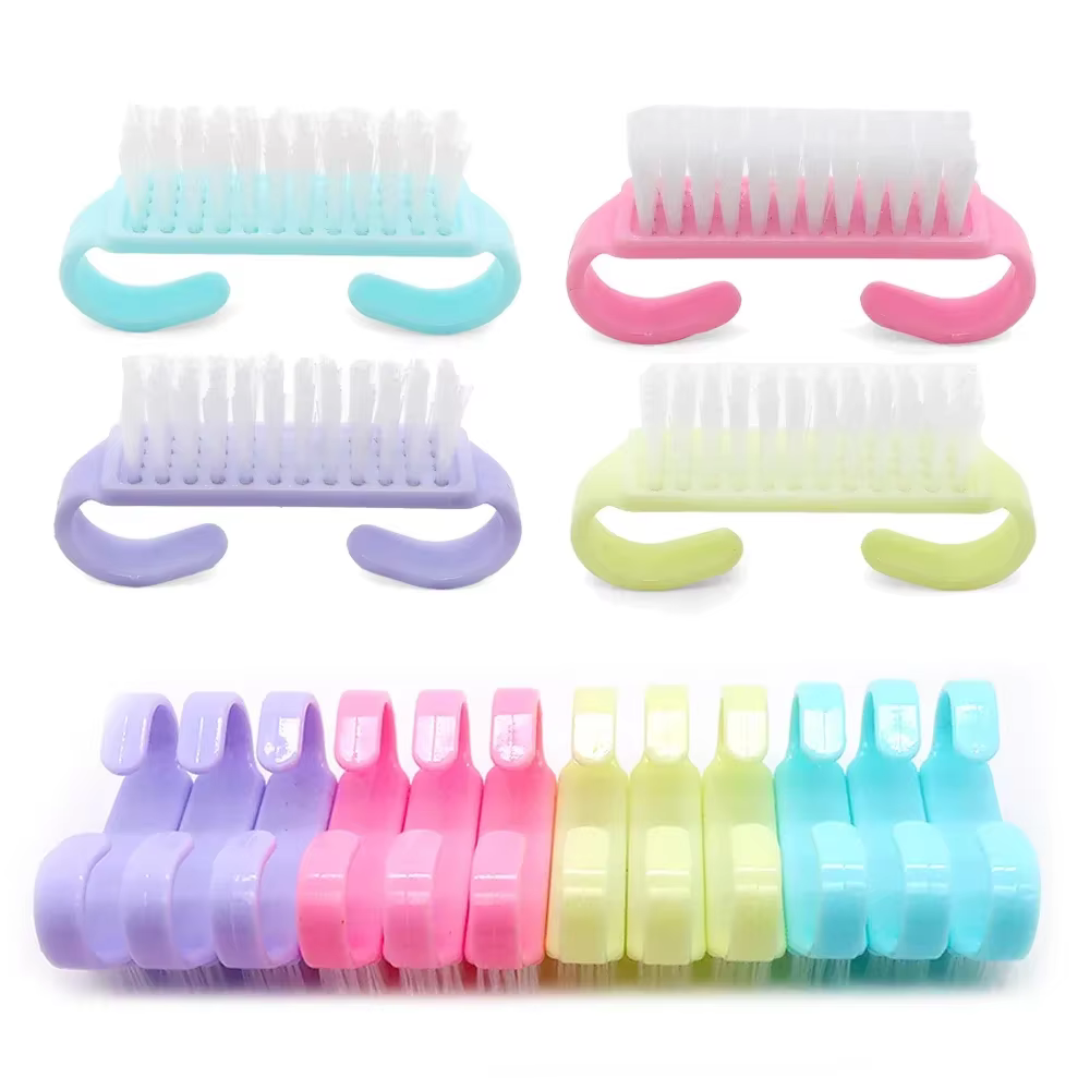 10/20/50/100 pièces poignée Grip Brosse À Ongles GIslande Livres Brosses