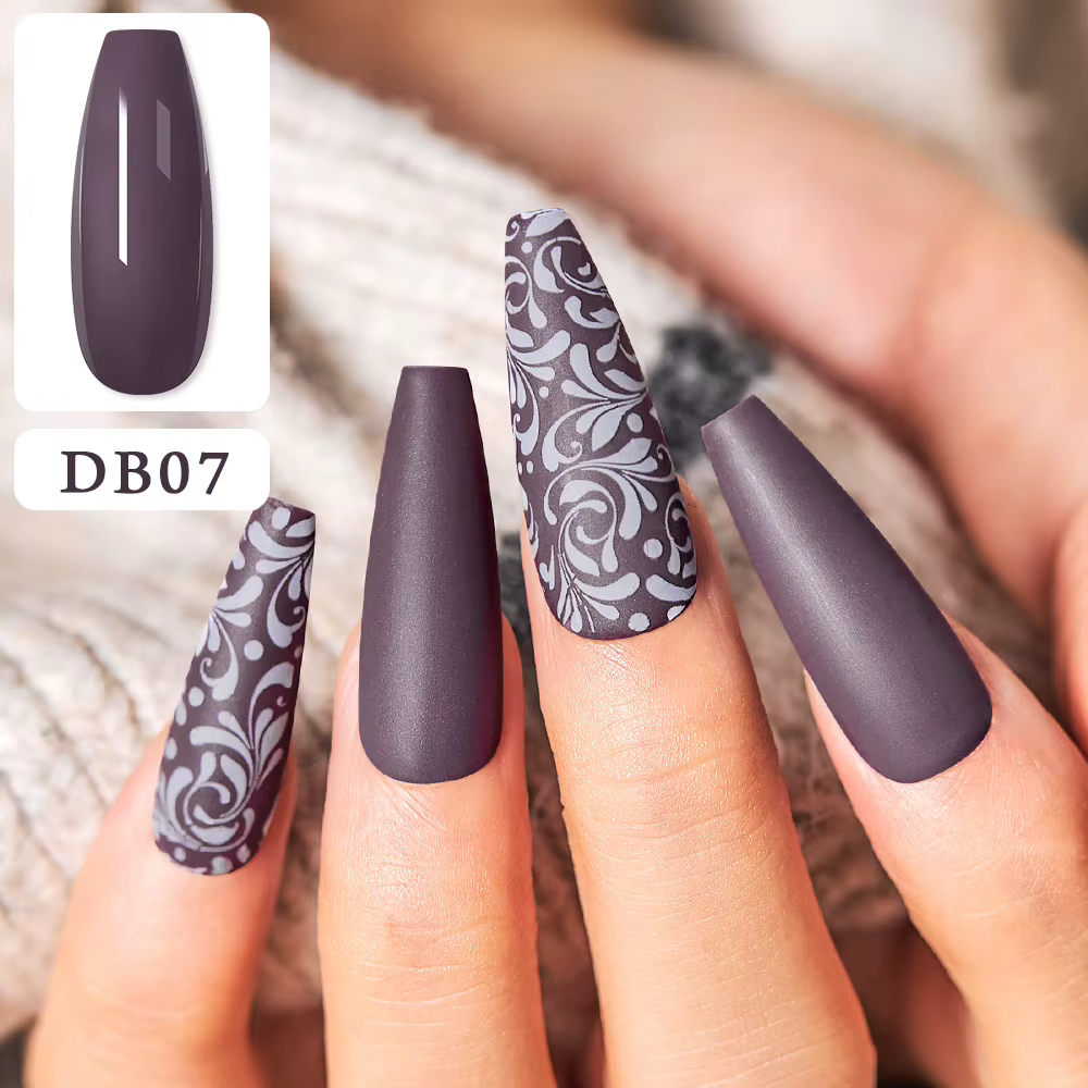 Kits de vernis à ongles Gel de couleur unie