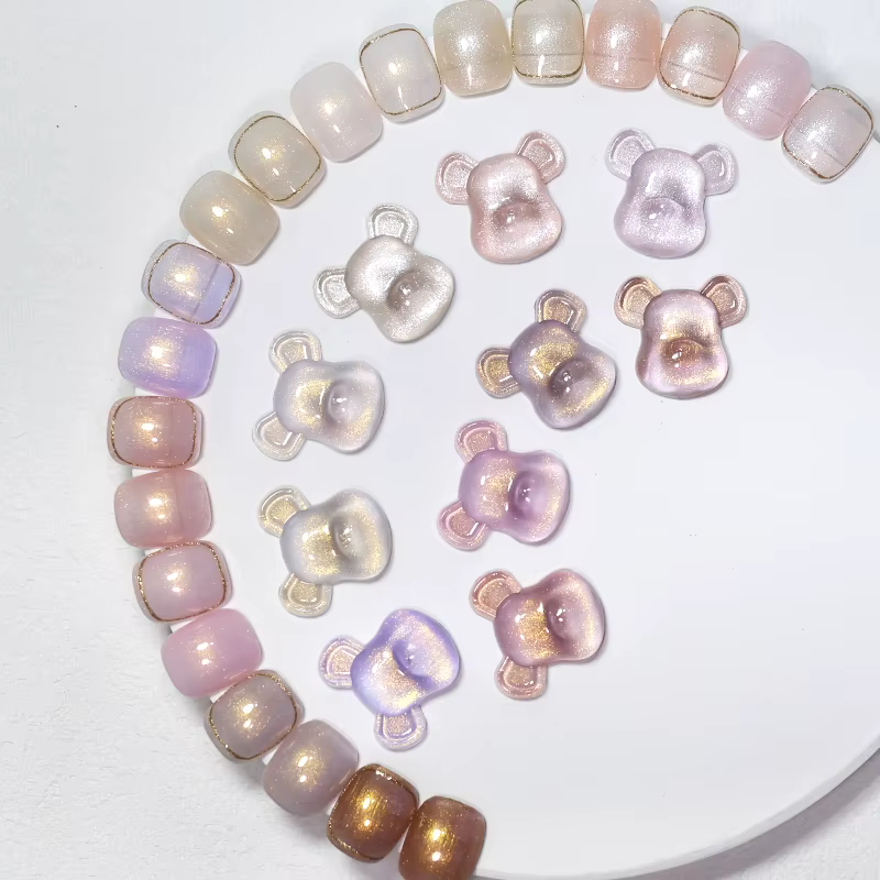 Arte Clavo perle coquille Gel vernis à ongles nouveau paillettes Auroras Gel tremper UV Gel