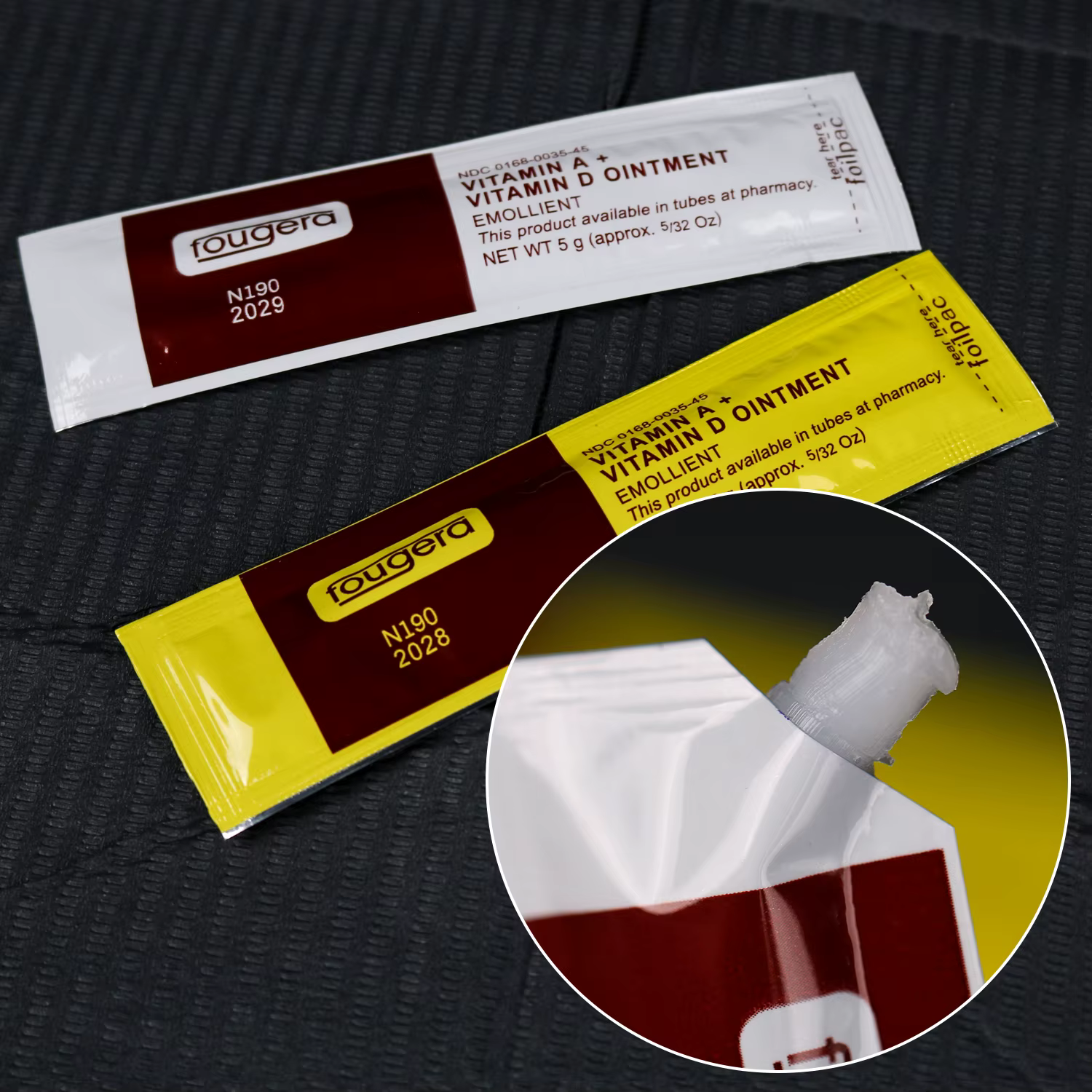 10/20/30/40/50/100 pièces crème de soin après tatouage Fougera pommade vitaminée Anti cicatrice guérison réparation Gel crème fournitures de soins de tatouage