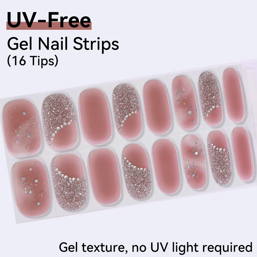 Autocollants pour ongles en gel sans UV