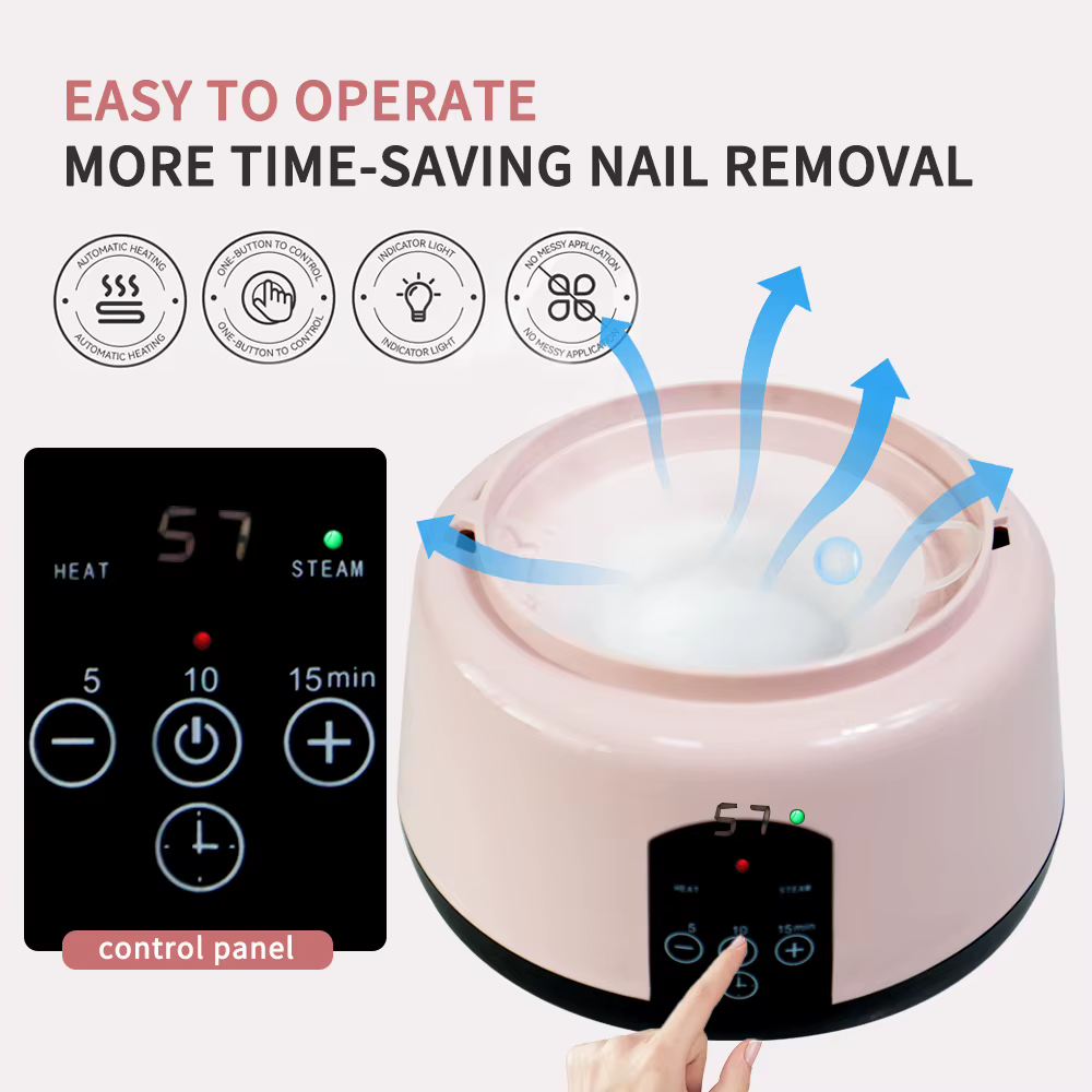 Dissolvant électrique de vernis à ongles de Gel de vapeur