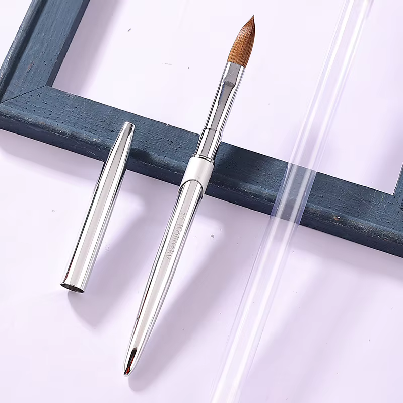 Kolinsky – brosse à ongles en acrylique