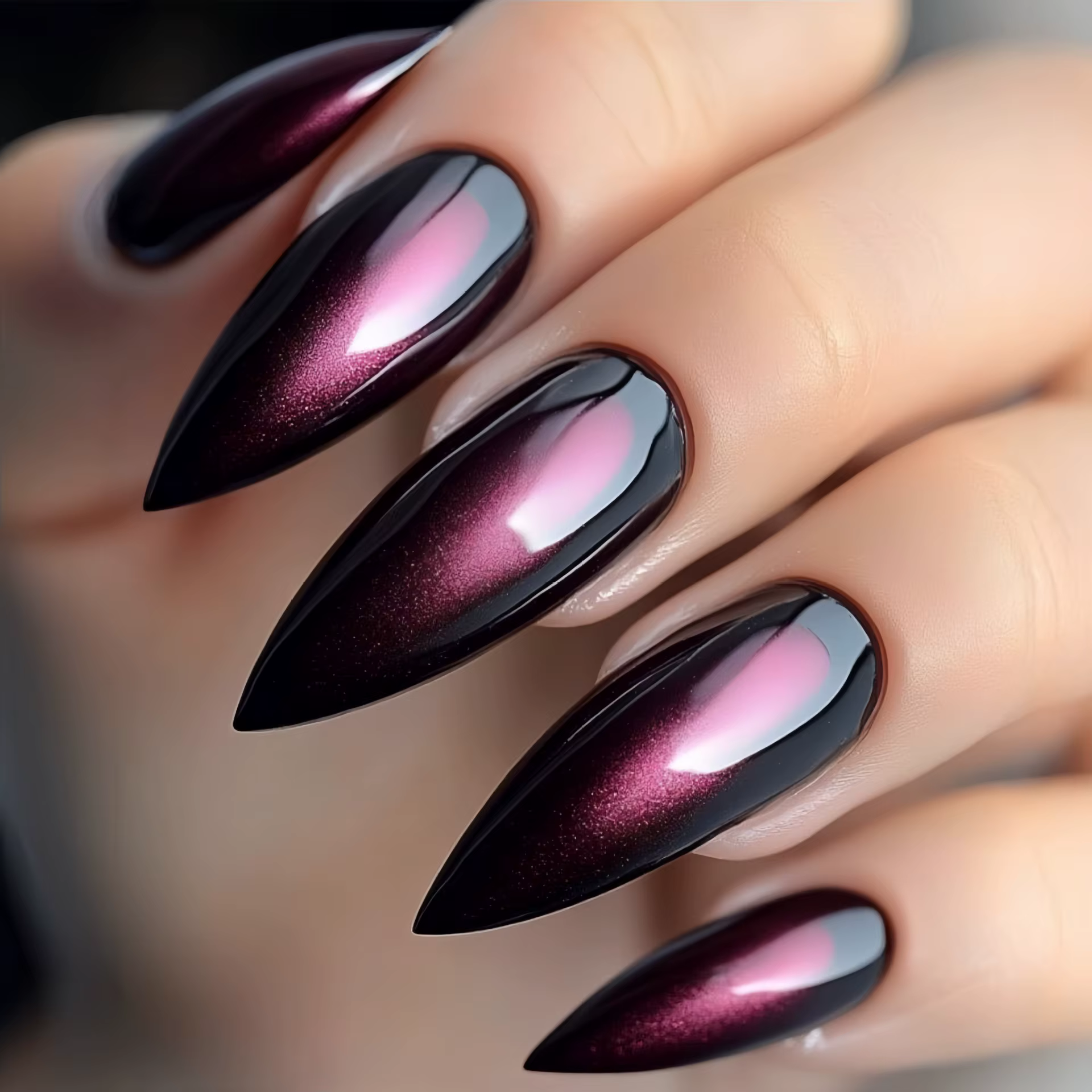 Faux ongles mi-longs pour femmes