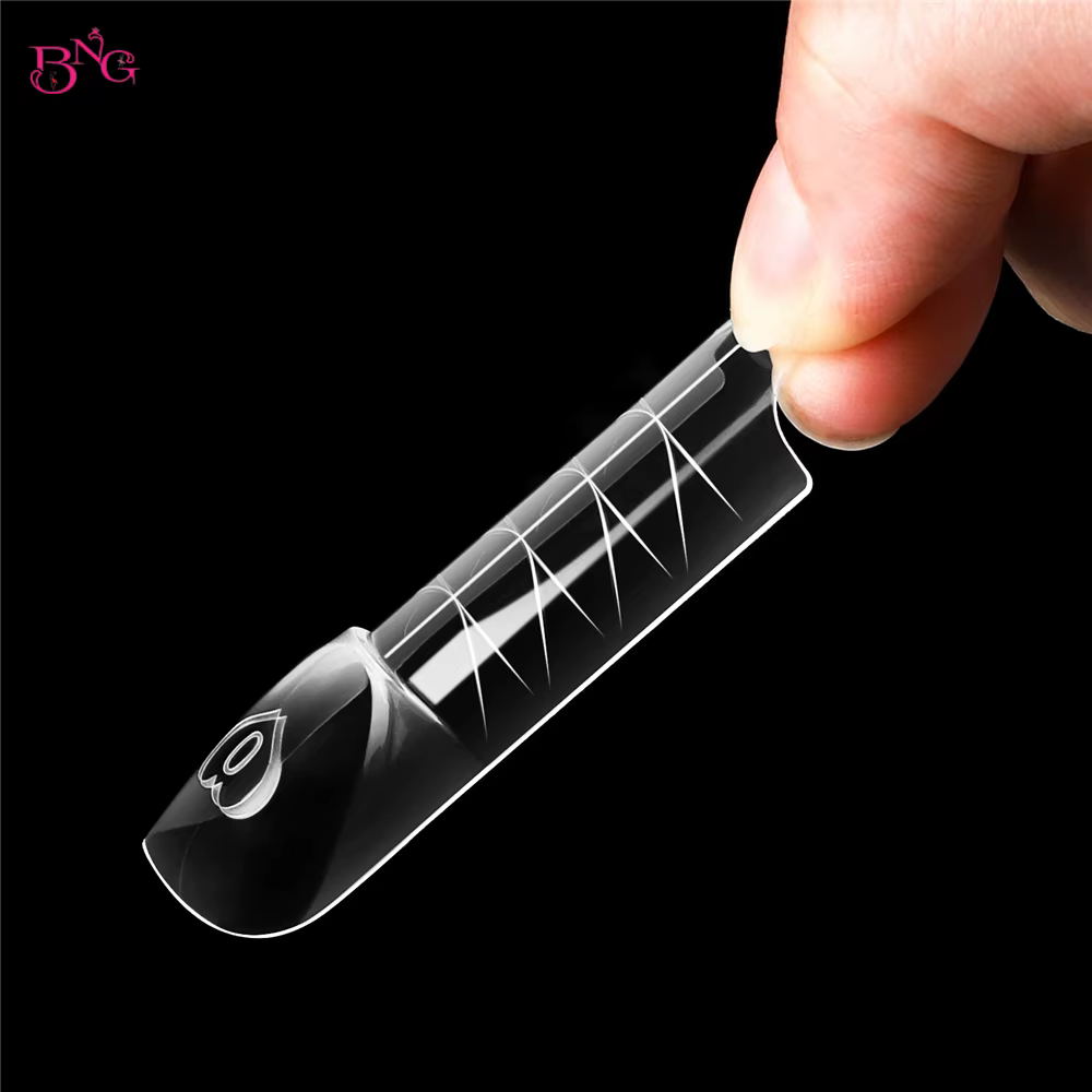 BNG 75 pièces espace ongles double formes acrylique intelligent ligne française