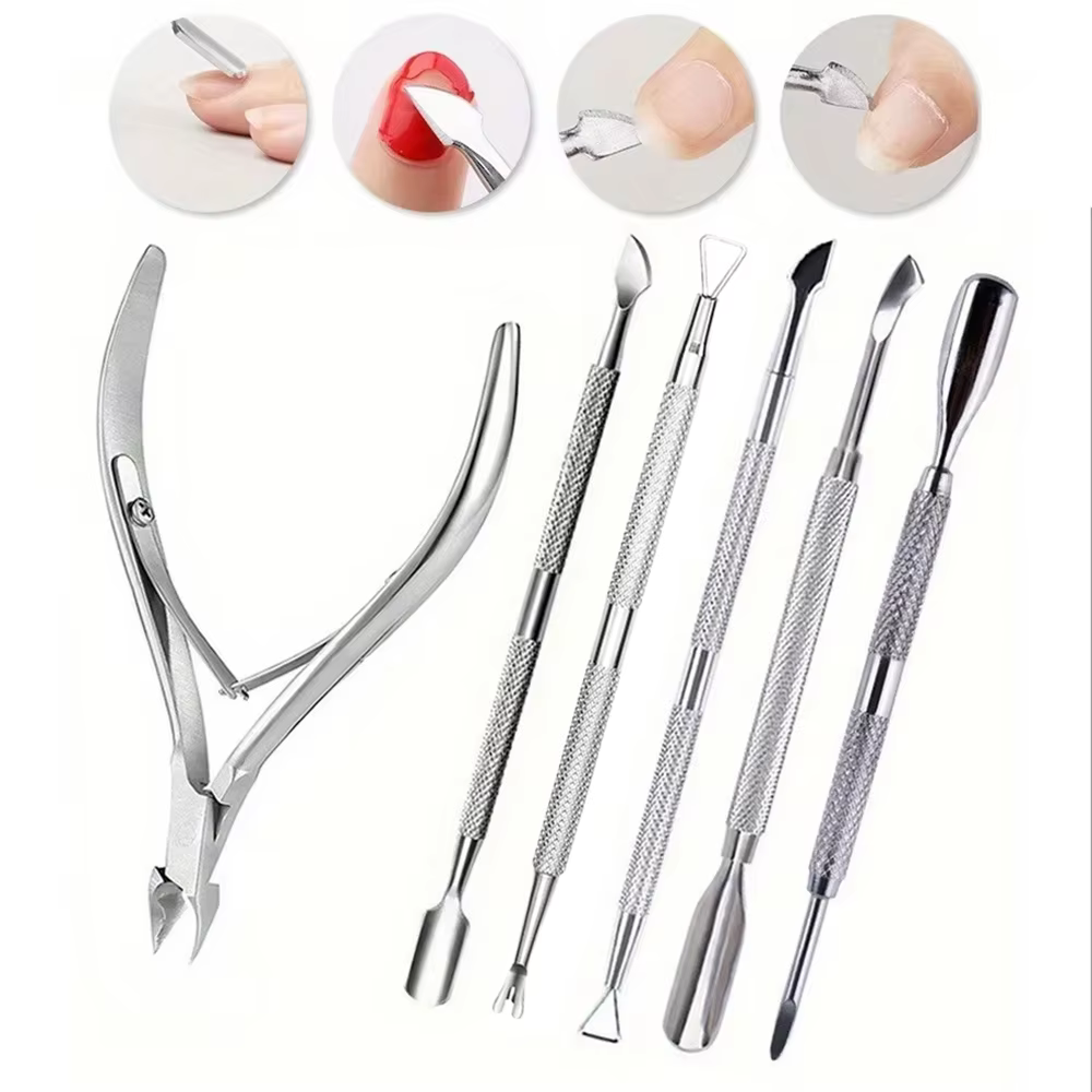 Pince à épiler pour cuticules d'ongles