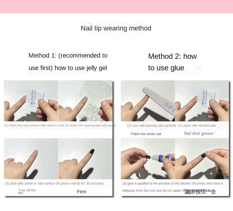Faux ongles de Noël faits main de luxe en forme de queue de poisson
