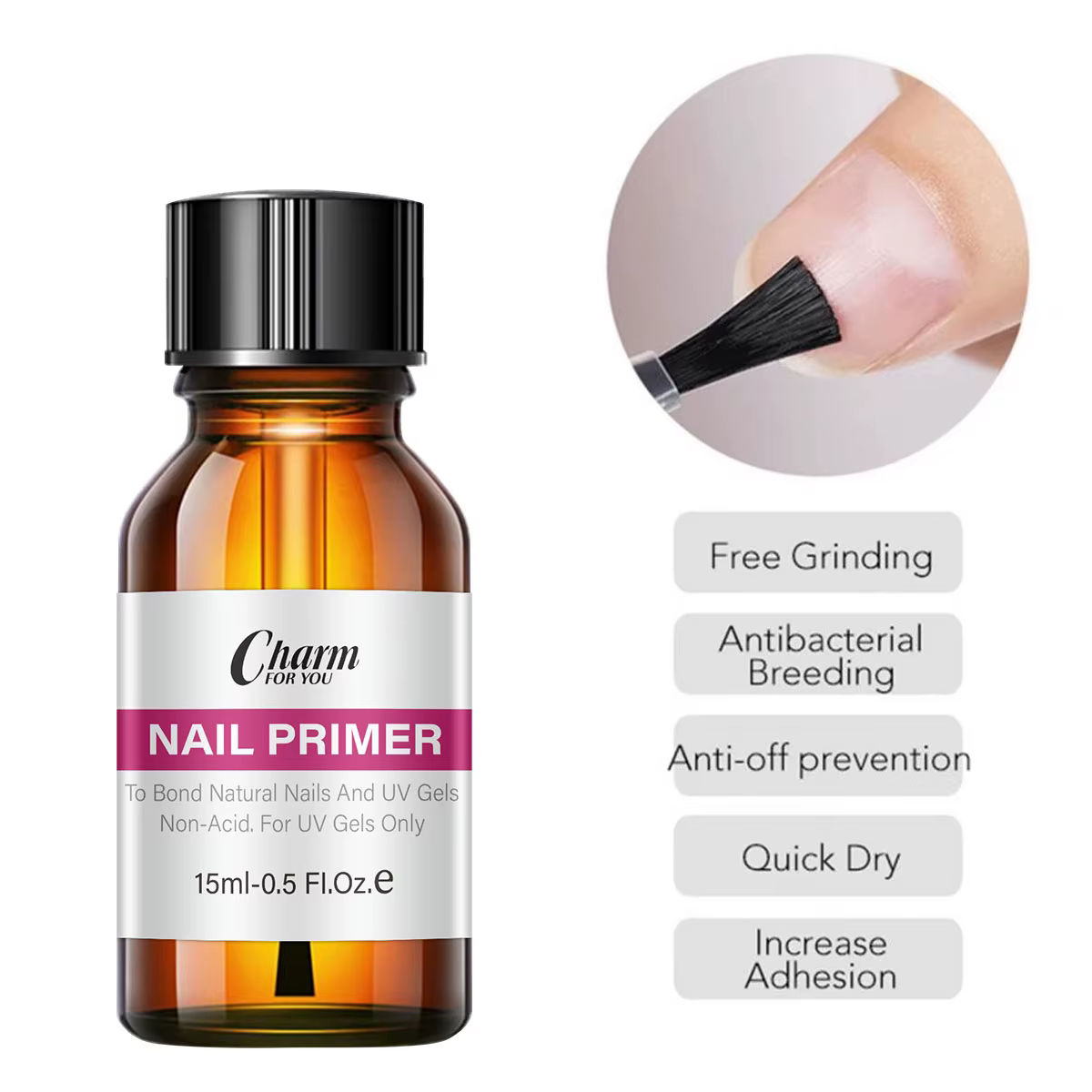 Préparation naturelle des ongles