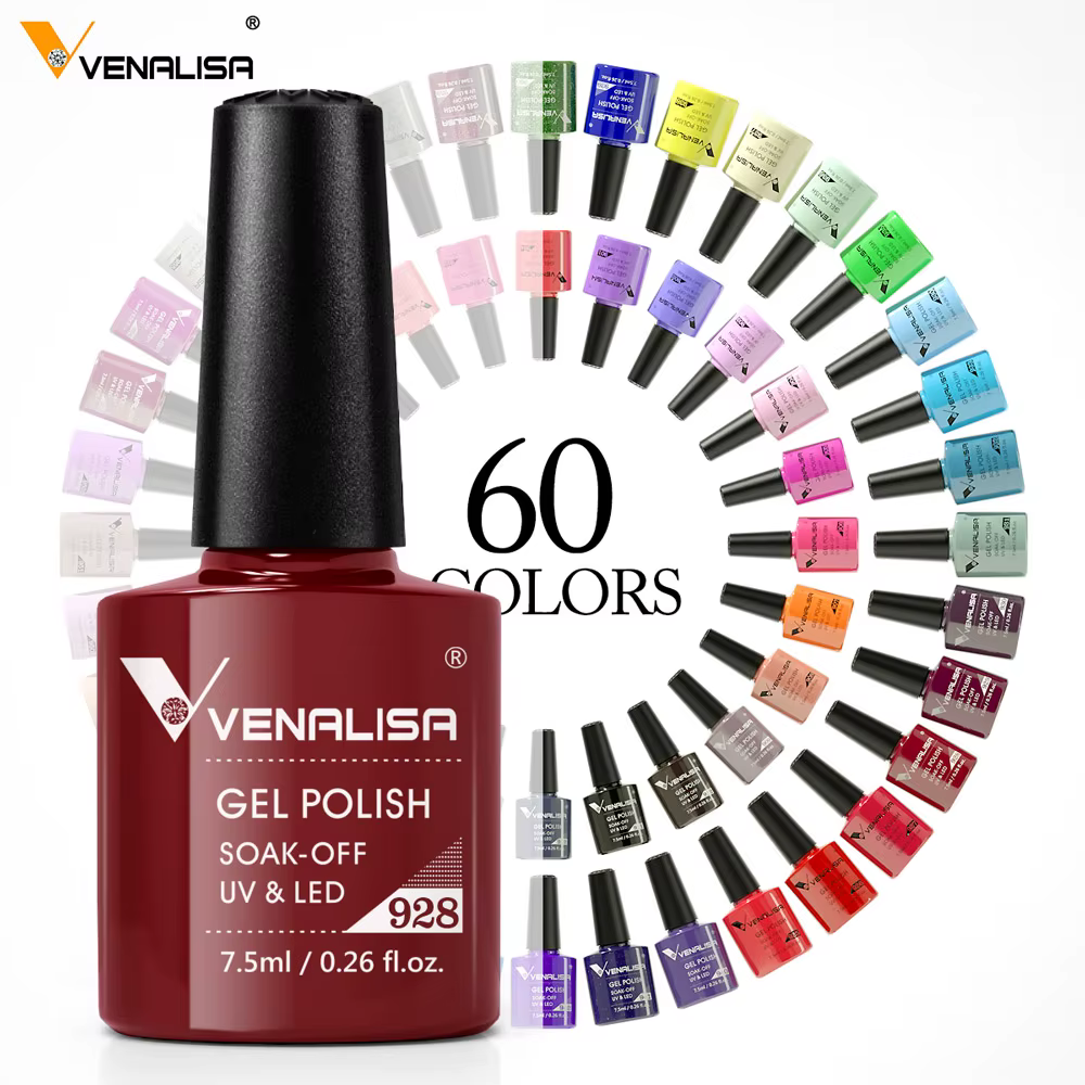 Venalisa vernis à ongles Gel 60 couleurs sans TPO sans HEMA Nail Art tremper sans odeur organique UV Gel