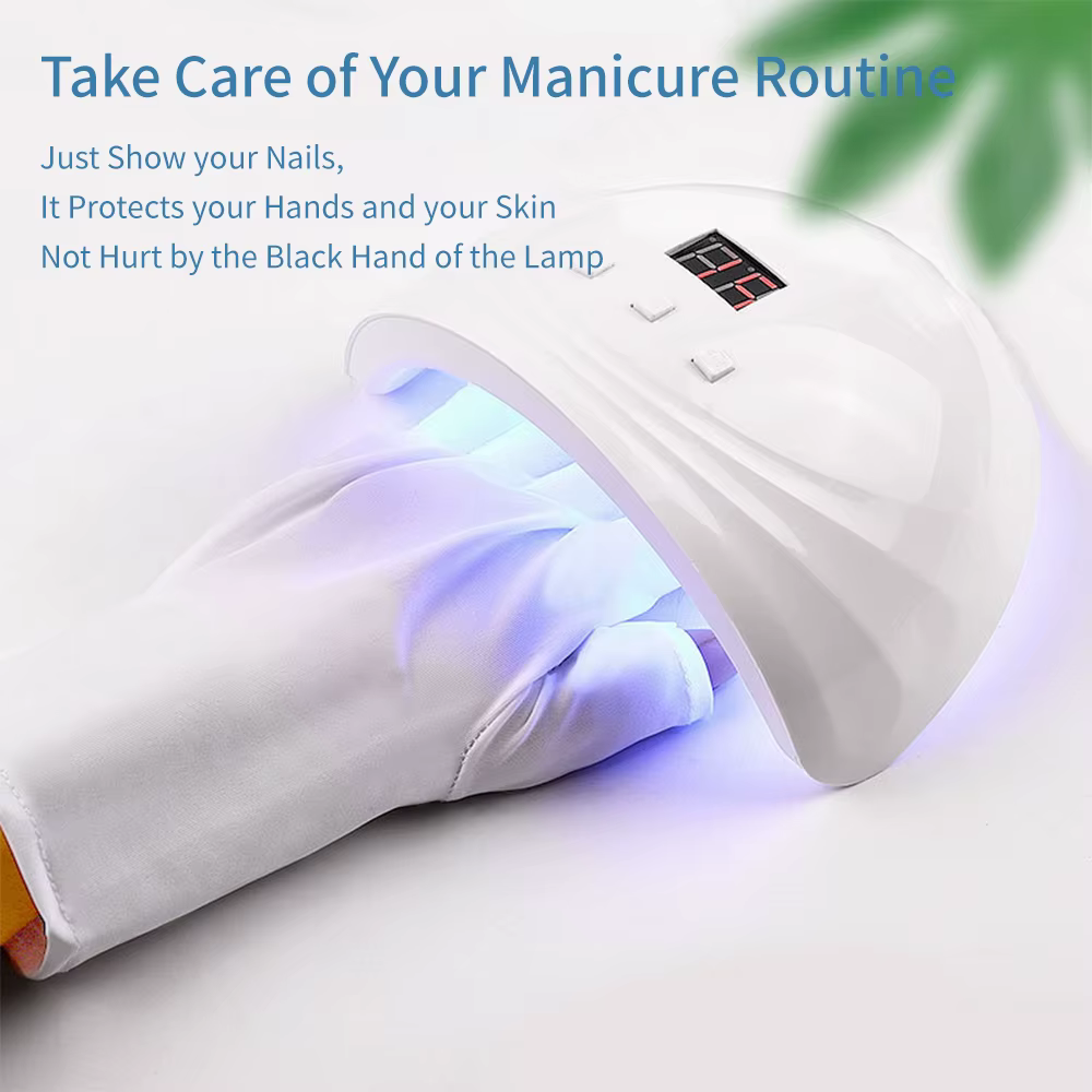 Gant de Protection UV pour Nail Art