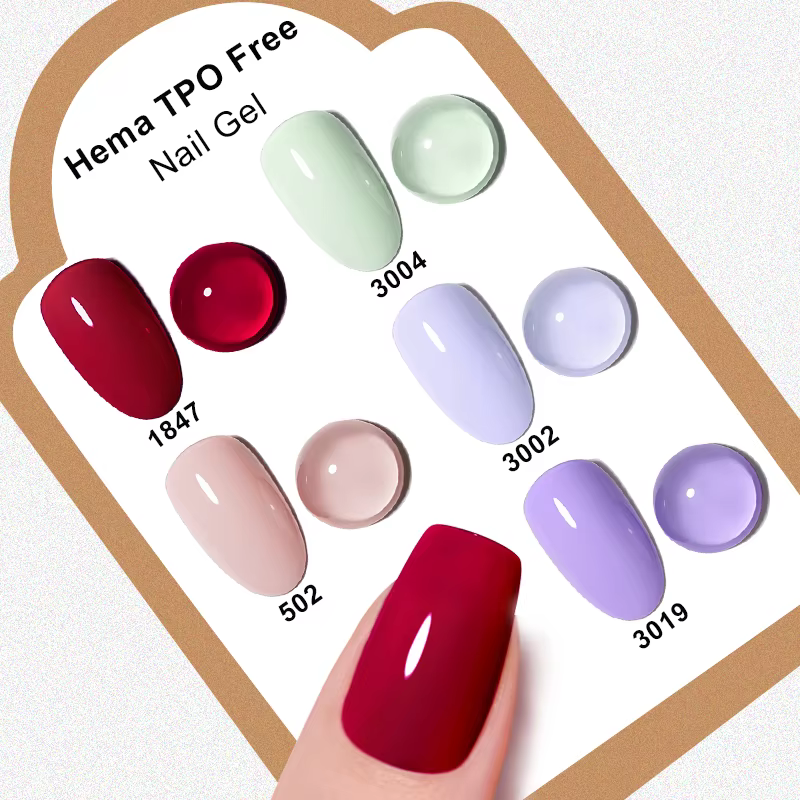 NAILCO couleur de printemps Gel pour ongles sans TPO 15ml vernis Gel pour Nail Art tremper