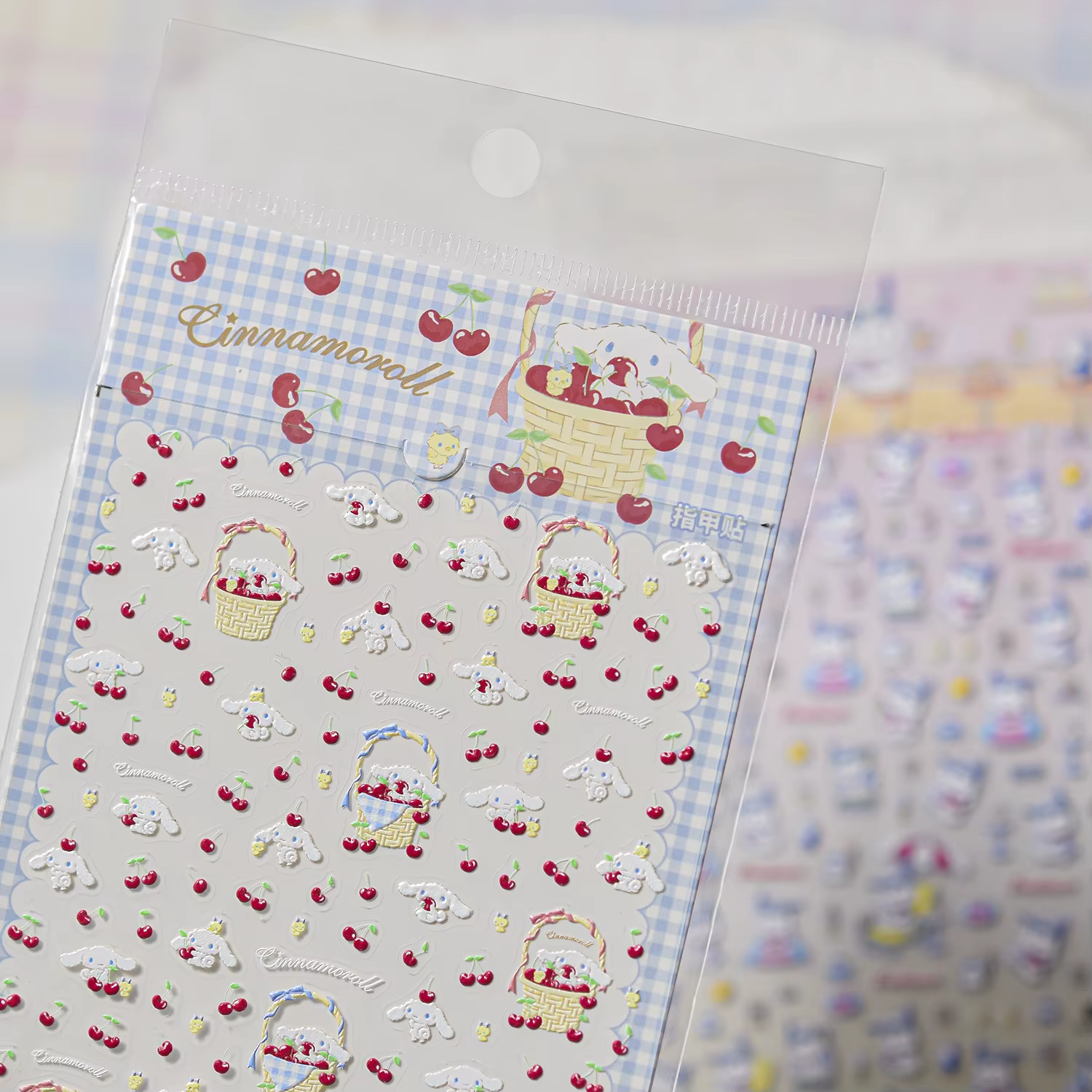 Nouveaux autocollants pour ongles Sanrio en HD, dessins animés japonais classiques, articles de manucure, faciles à utiliser, couleur macaron, autocollants 5D DIY