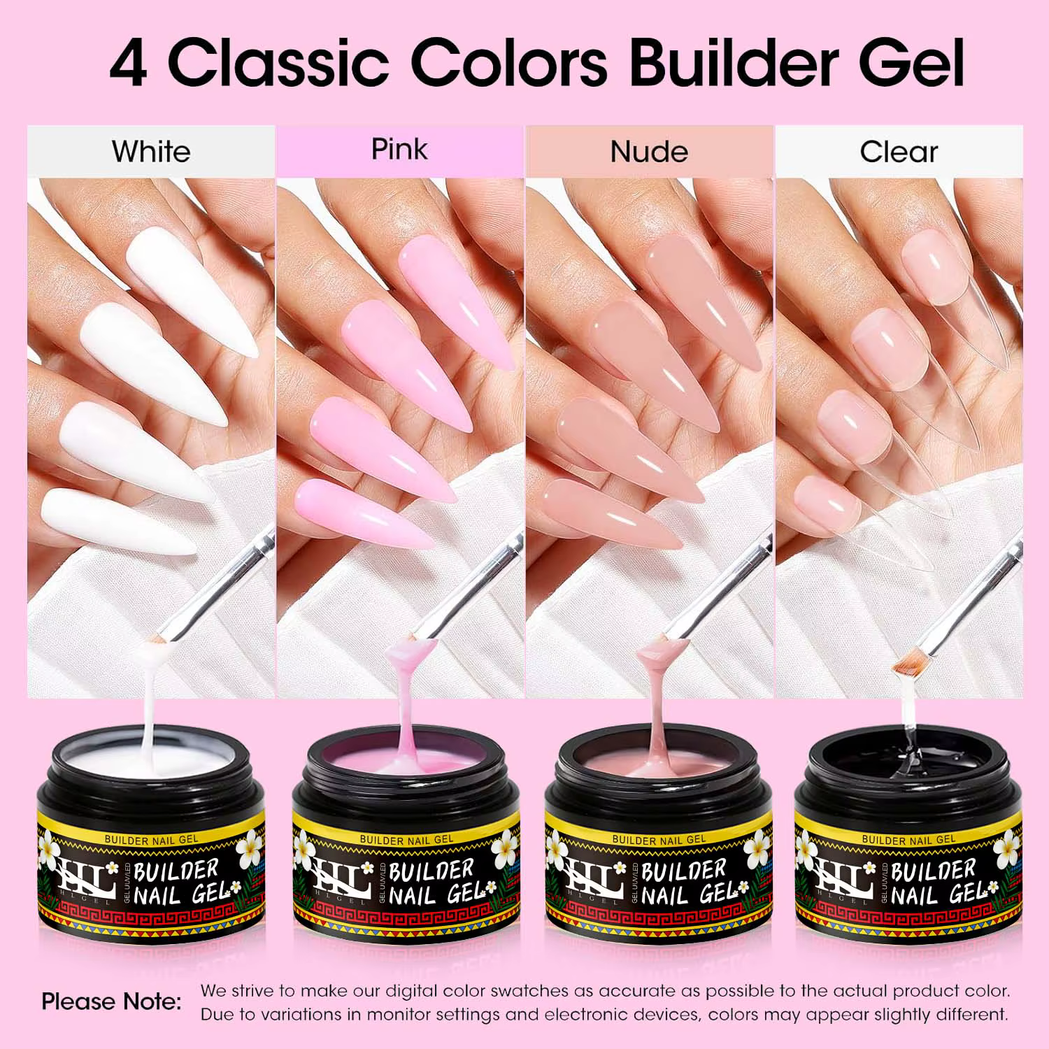 Kit de Gel de Construction pour Ongles