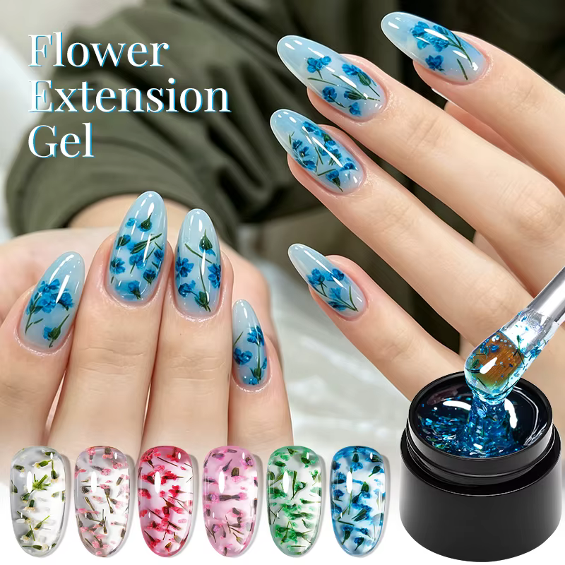 Gel UV durcissant rapide pour extension d'ongles