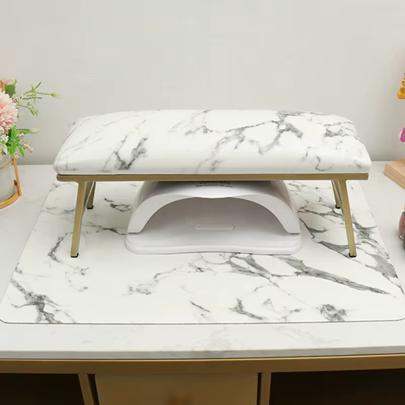1 ensemble de Table de manucure en marbre