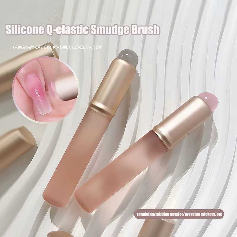 Brosse en Silicone pour Nail Art