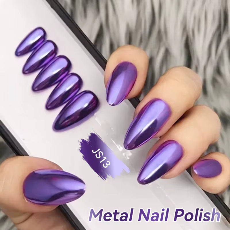 LILYCUTE 7ml miroir métallique Vernis à ongles pas besoin de lampe UV LED fournitures