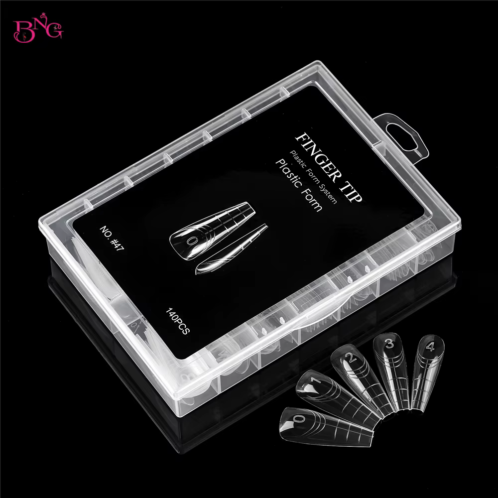 BNG Ballerina Nail Dual Forms pour Gel de Construction Poly