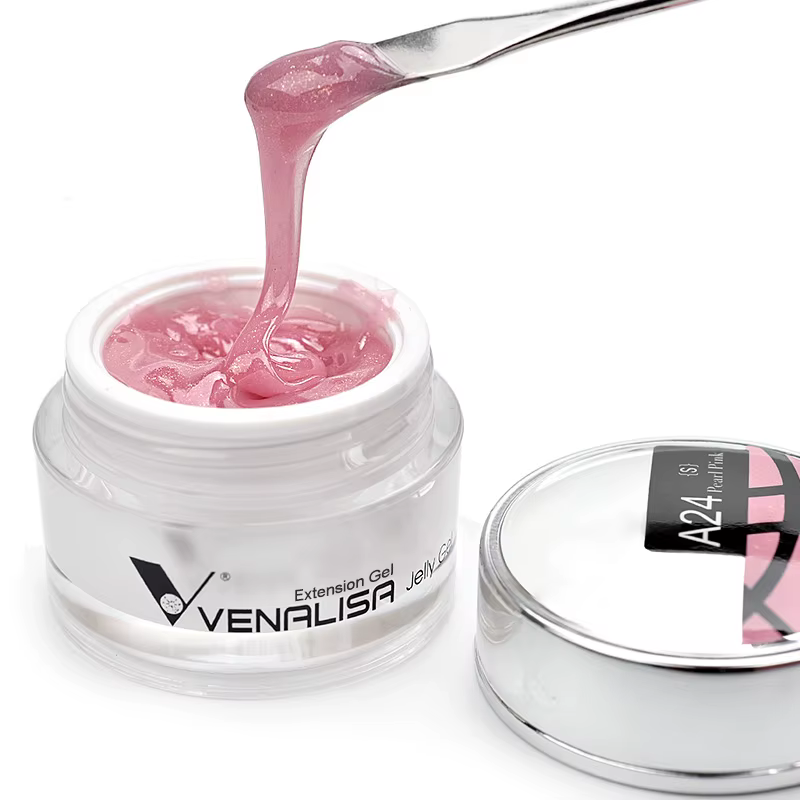 30ml VENALISA paillettes opale gelée Gel pour ongles blanc laiteux tremper Gel français Extension Camouflage rapide