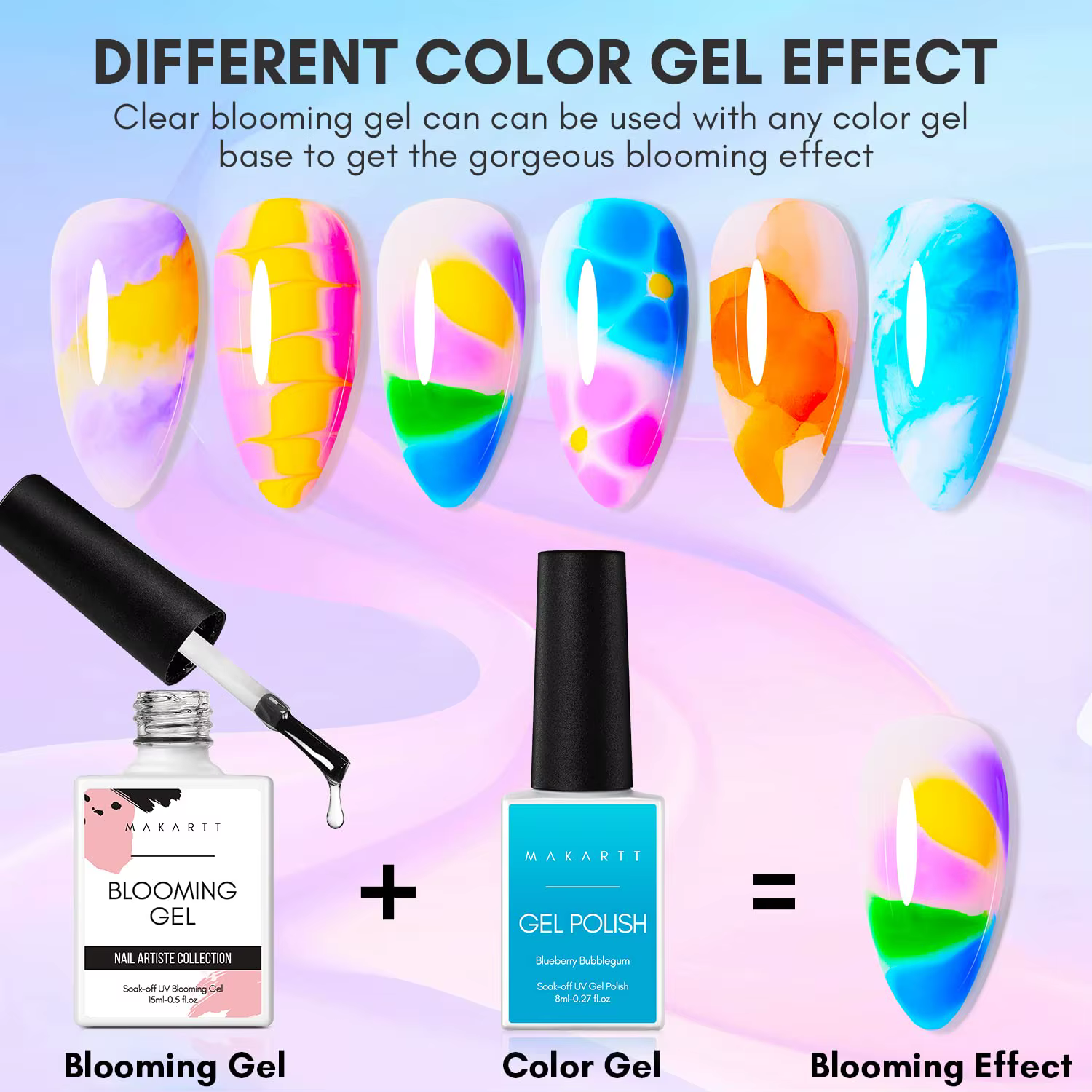 Gel floraison des ongles-Makartt tremper UV LED vernis à ongles Gel