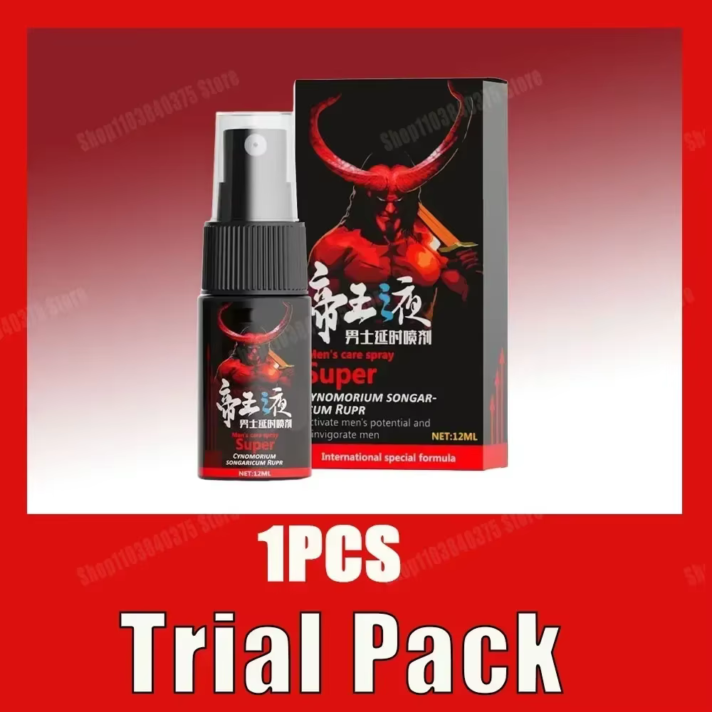 Spray retardateur de sexe masculin pour hommes, utilisation externe, retarde l'éjaculation, prolonge 60 minutes, huile d'agrandissement du pénis, non engourdissant, 12ML