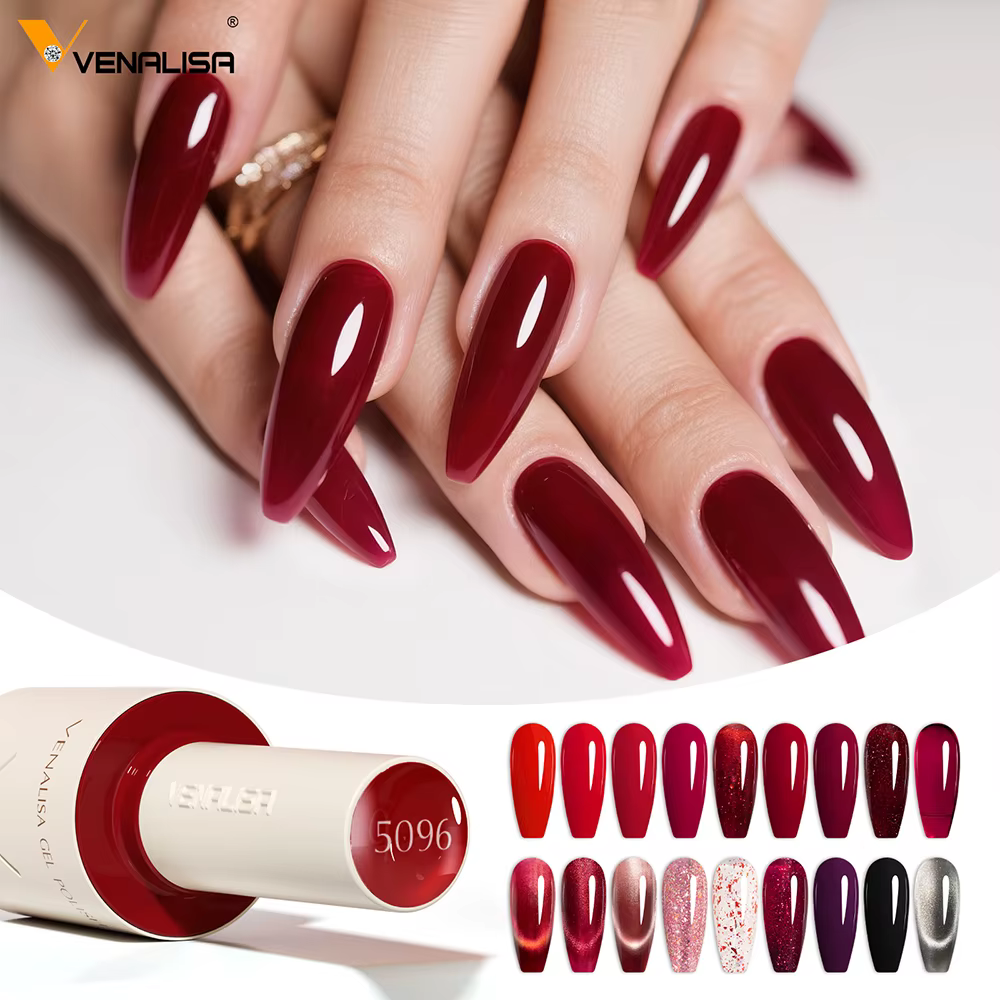 VENALISA 10ml vernis à ongles Gel 108 couleurs HEMA/TPO gratuit UV LED trempage longue durée haute brillance Base couche de finition pour Salon de manucure à faire soi-même