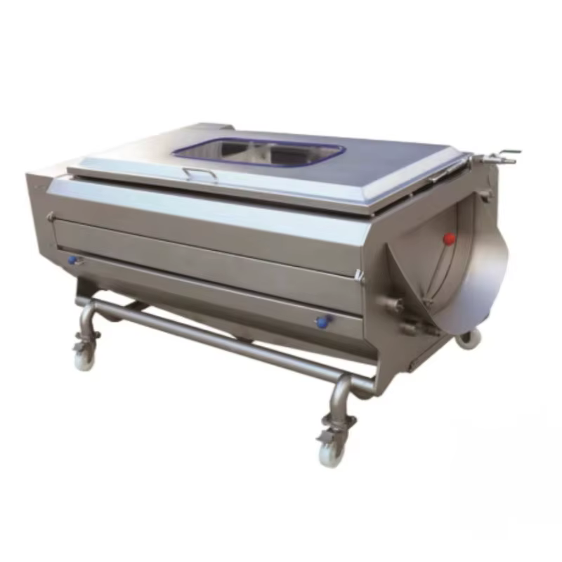 Machine à peler les légumes personnalisée, équipement efficace pour le traitement et l'élimination de la peau des fruits et légumes