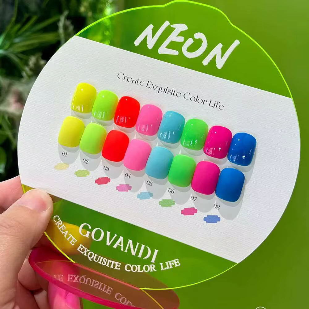 Vernis à ongles Gel avec carte de couleur