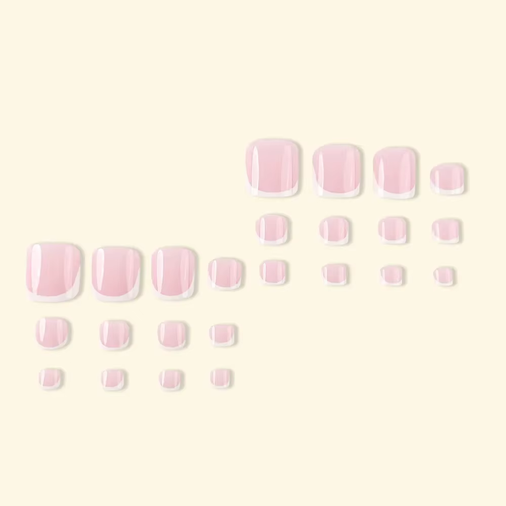 Faux ongles en acrylique réutilisables