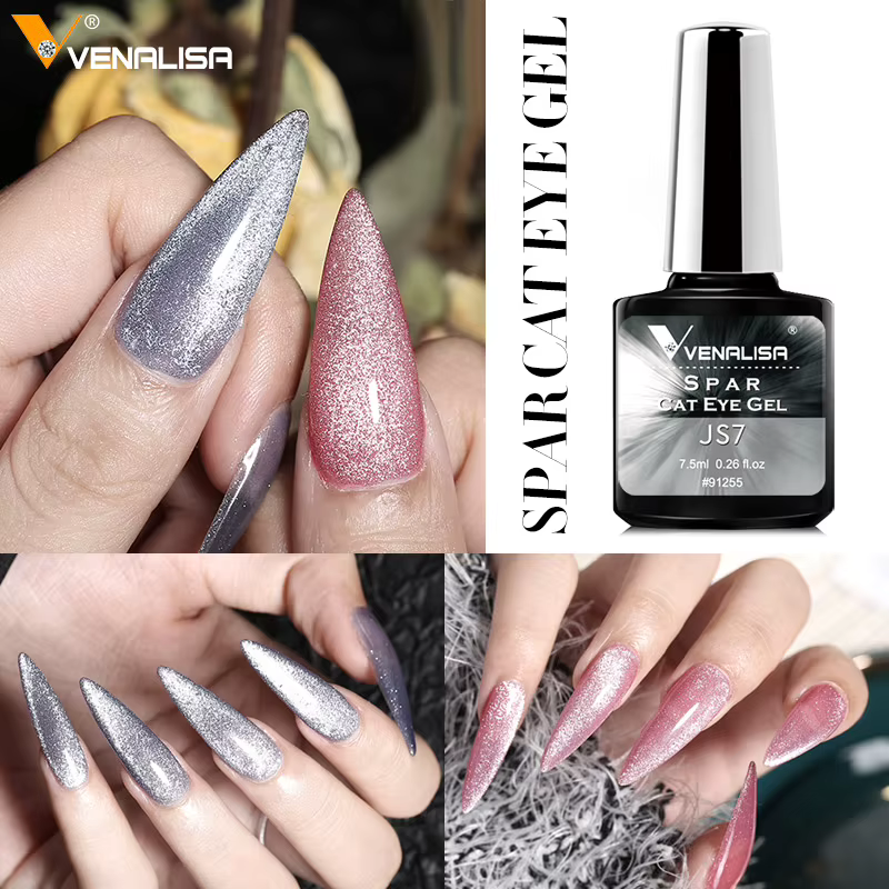 Venalisa 7.5ml Spar oeil de chat vernis à ongles