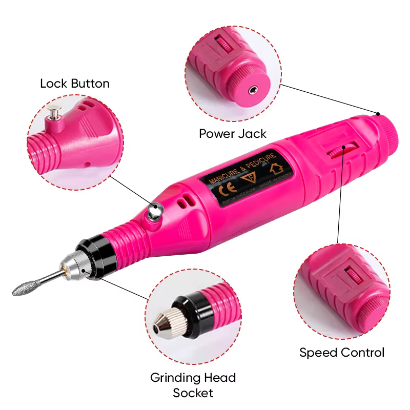 Ponceuse à ongles électrique professionnelle