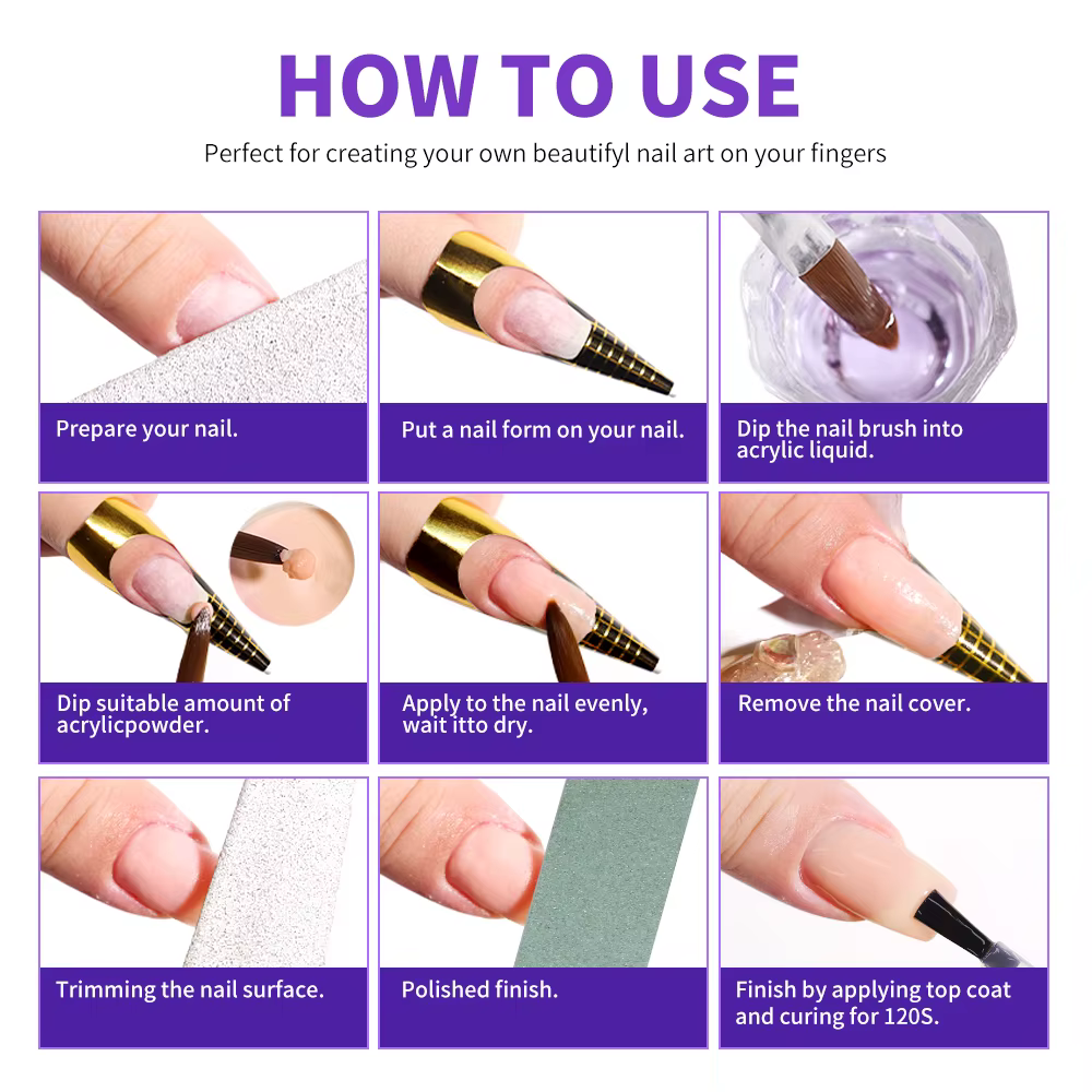 LIMEGIRL Liquide acrylique pour ongles