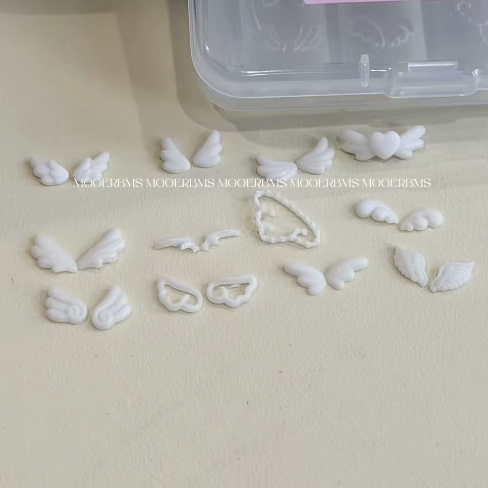 Moule en silicone pour nail art Ailes Mignonnes