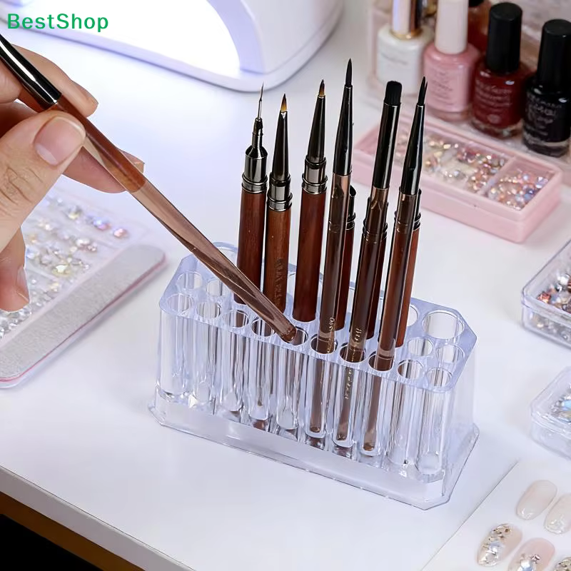 〔R〕Support pour pinceaux de nail art