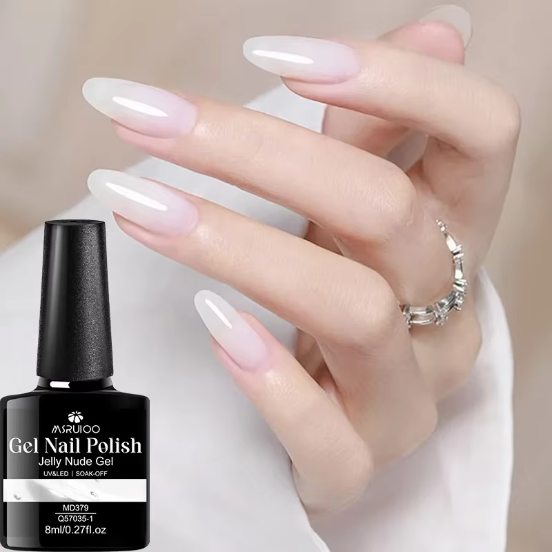Vernis à ongles en gel blanc laiteux 8 ml