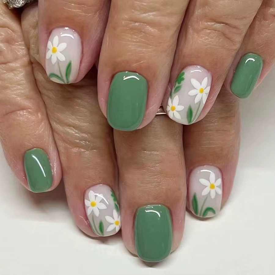 24 faux ongles colorés à presser