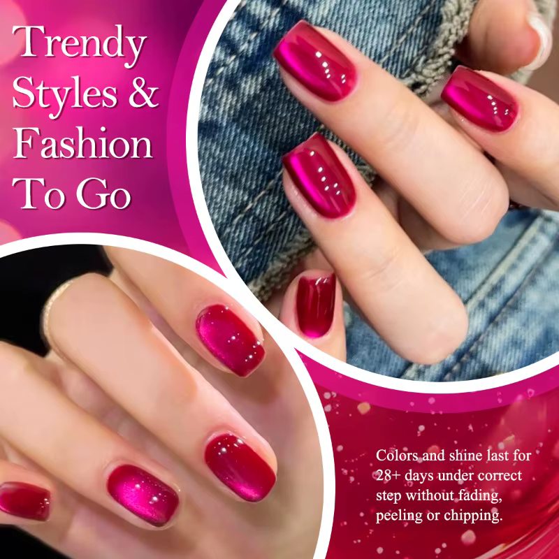 Vernis à ongles Gel magnétique Dragon Fruit Cat