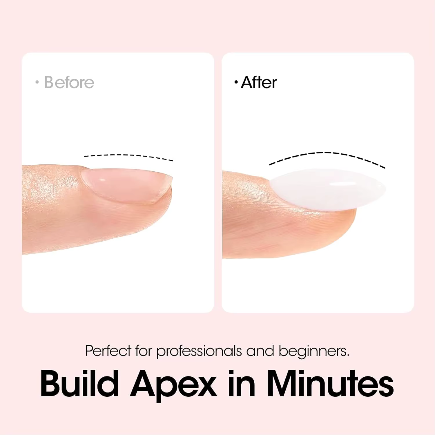 Gel de construction transparent 7-en-1 de 15 ml pour extension d'ongles