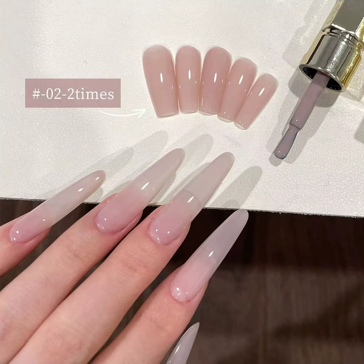 15ML glace peau nue série Gel pour ongles pur nu vernis
