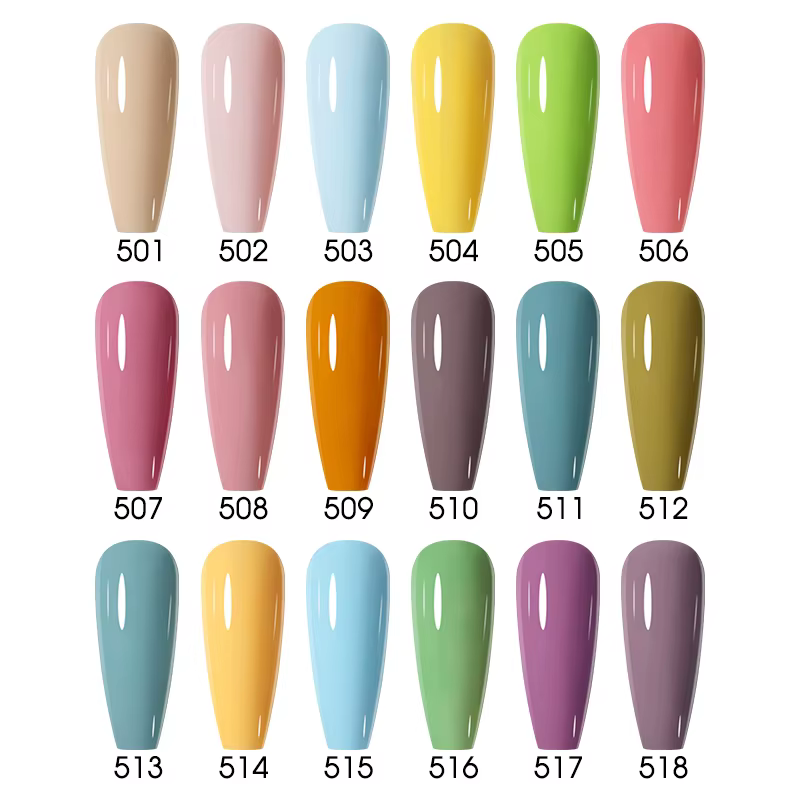 Clou Beaute Gel vernis à ongles néon marron bleu Royal rouge vert Pastal nu