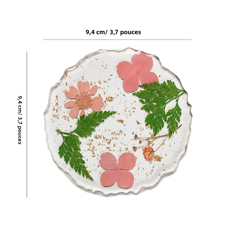 Palette d'art d'ongle de feuille d'or pour les artistes de manucure avec l'outil de photographie de panneau d'affichage de mélange de vernis Gel de conception de fleur
