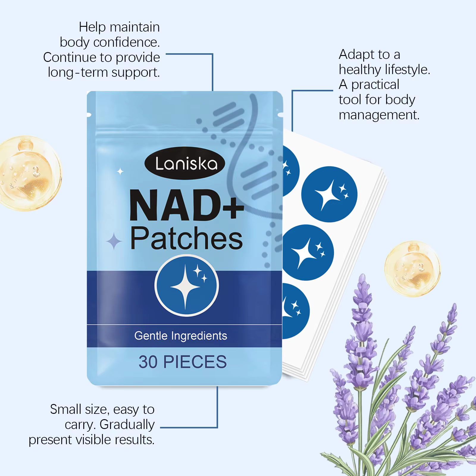 Patch de soin pour la peau, soin nourrissant doux, met en valeur les lignes du corps, accentue les courbes, pratique pour les soins quotidiens