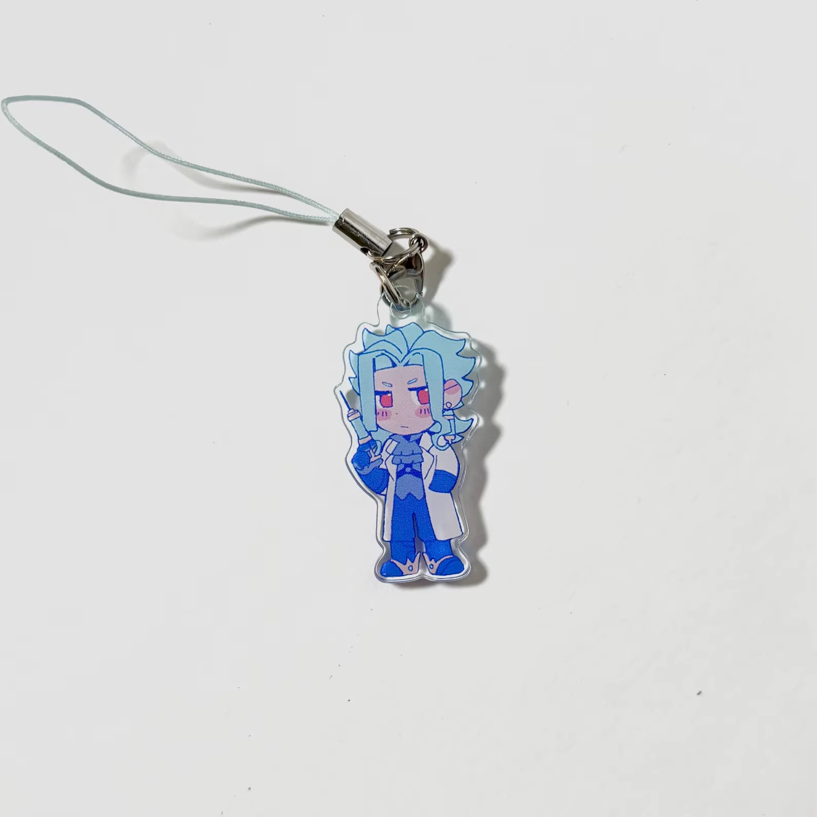 Porte-clés Dottore Genshin Impact Gacha, accessoire au design unique, idée cadeau parfaite, durable et élégant, idéal pour un usage quotidien