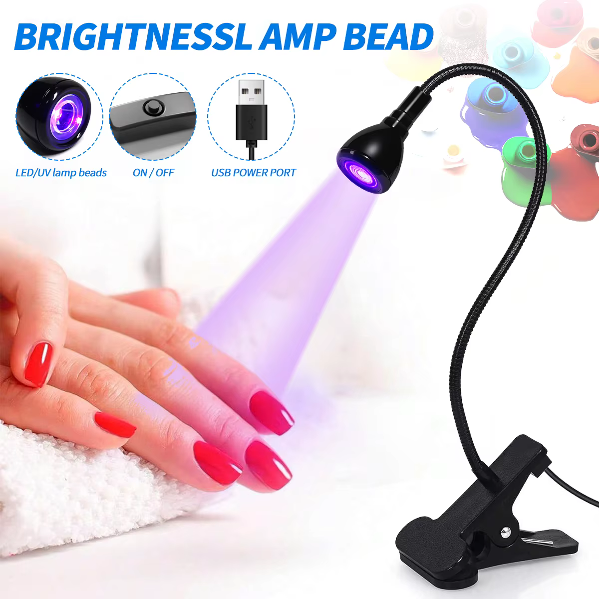 Lampe LED UV pour Séchage de Gel et Vernis à Ongles