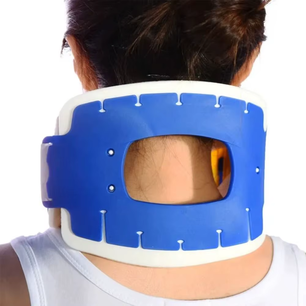 Collier cervical professionnel réglable, respirant et confortable, attelle orthopédique de soutien du cou pour les soins de santé