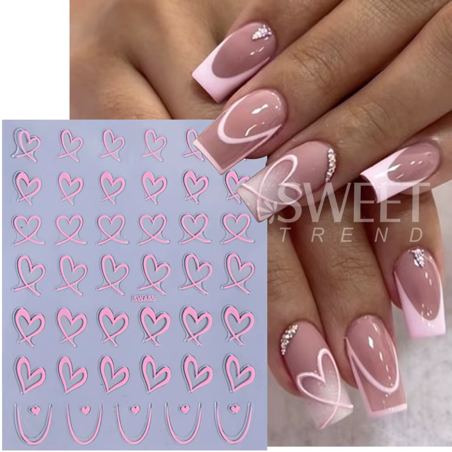 Autocollants 3D du Jour de Léon pour Nail Art