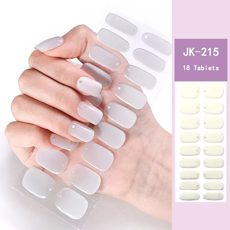 Bandes Adhésives pour Ongles en Gel Semi-Durci