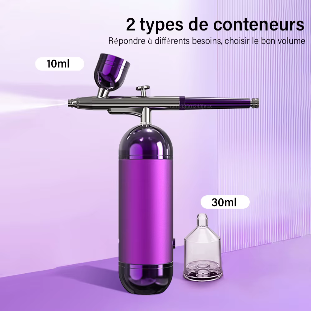 Aérographe à ongles avec compresseur